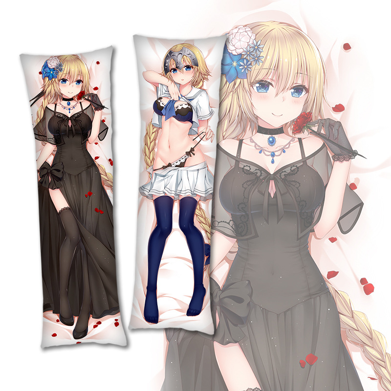 fate-礼服贞德等身抱枕动漫周边宅男二次元长靠枕代理代发