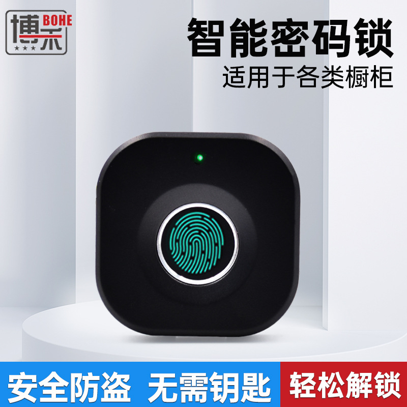 厂家供应办公家用智能指纹锁抽屉指纹锁文件储物柜锁办公桌密码锁