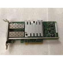 全新intel 82599ES芯片网卡x520-da2双口万兆光纤网卡PCIE x8【议
