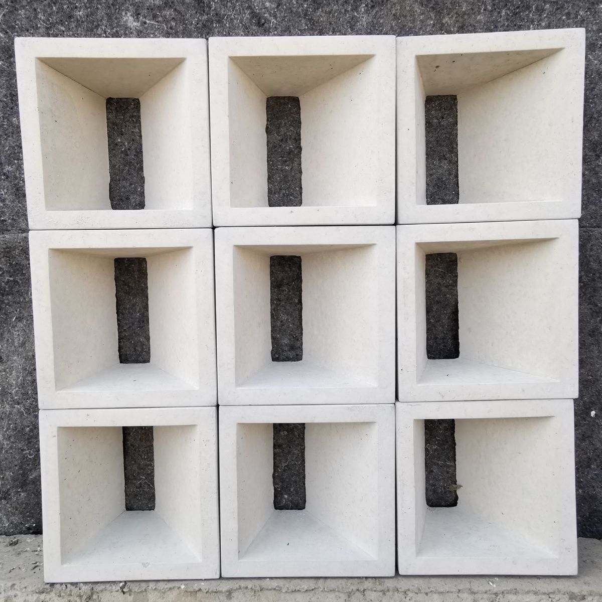 水泥空心砖镂空砖单孔多孔装饰砖立体空心砌墙砖隔断造景清水墙砖