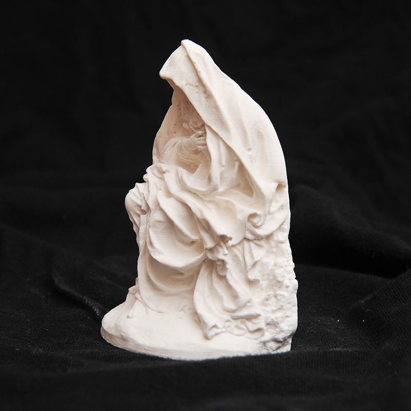 北欧ins玛利亚复古工雕像美术石膏像礼品家庭软装饰汽车桌面摆件