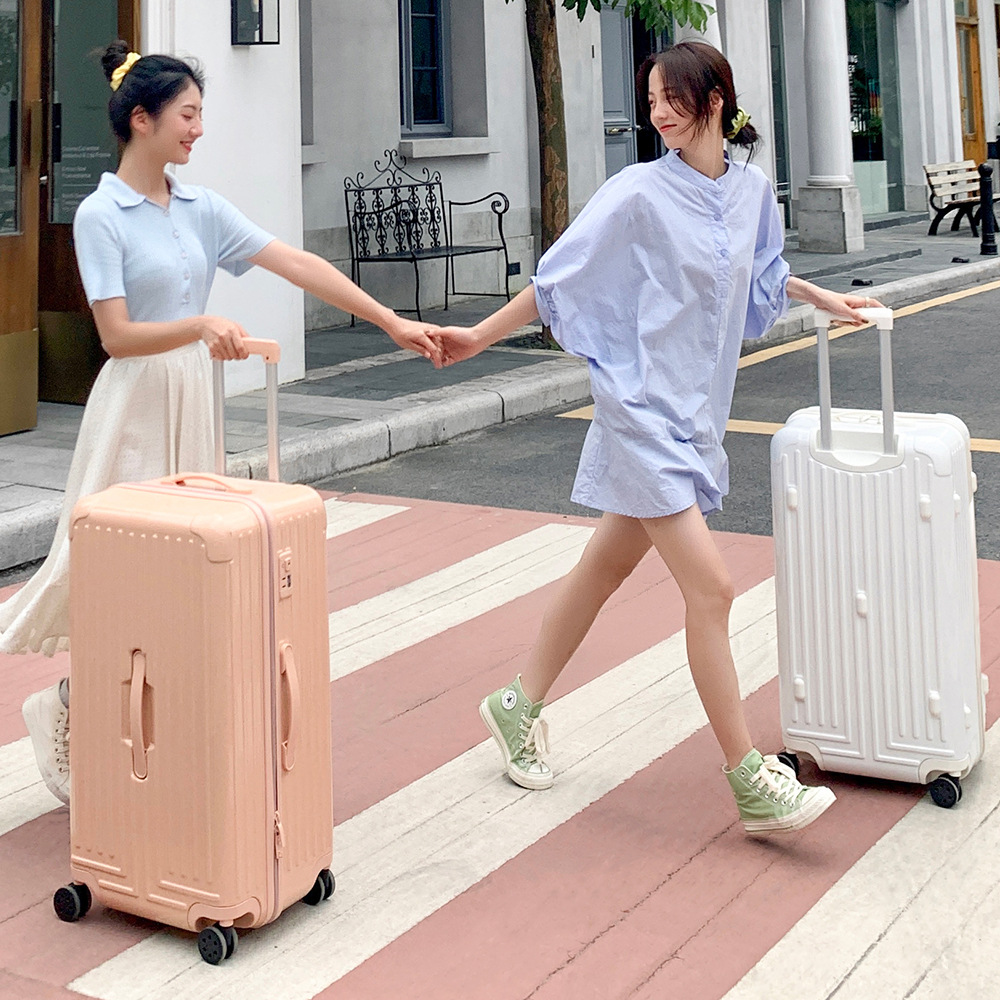 Thickened Luggage Large Capacity Internet Celebrity Trolley Case Gift Suitcase Universal Wheel Password Suitcase Men and Women Same Style