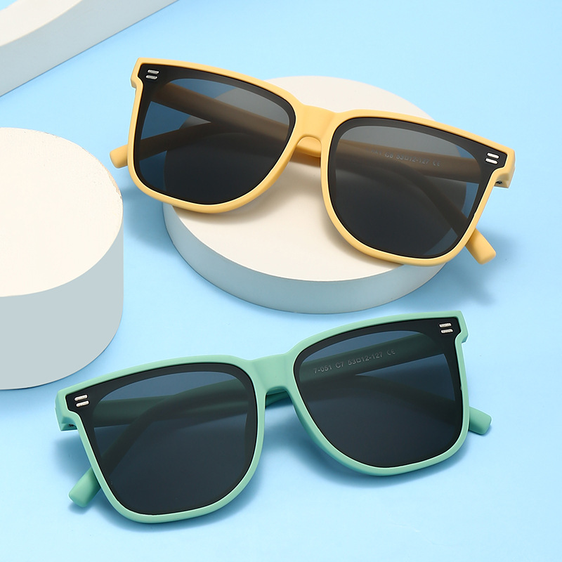 新款7051款适用6-14岁学生墨镜男童女童偏光镜太阳眼镜儿童太阳镜