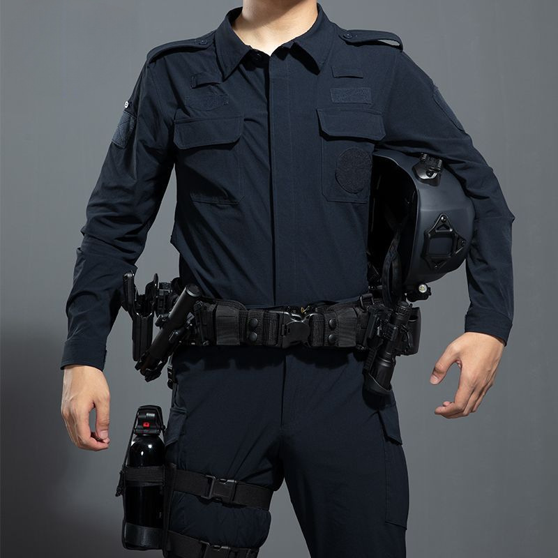 阻击者正品c2夏季速干作训服套装轻薄弹力安保战训服执勤速干耐磨