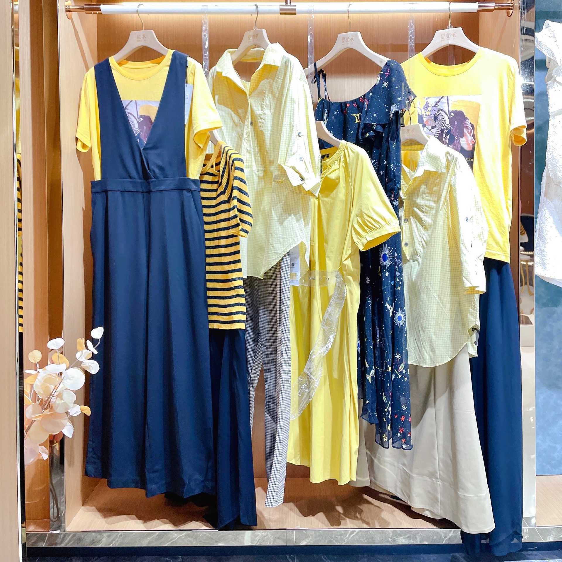 mcc蔓诺蒂22夏 专柜撤柜品牌女装尾货折扣批发休闲淑女风尾货走份