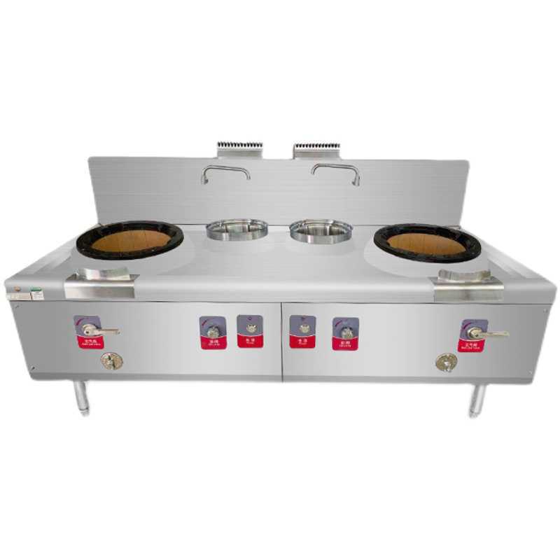 猛火灶饭店甲醇柴油炉节能商用燃气灶单双眼液化煤气
