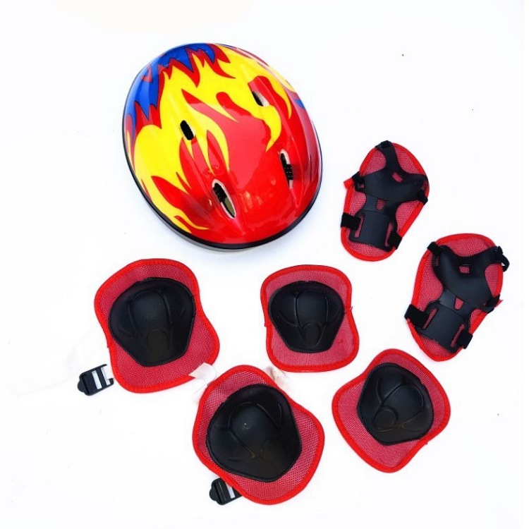 Children's Helmet Riding Roller Skating Protective Gear Helmet Men's and Women's The Skating Shoes Protective Gear
