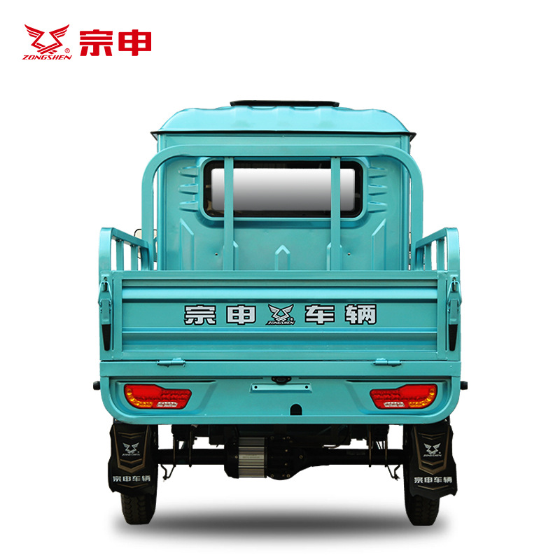 宗申车辆威卡半篷全封闭座仓电动三轮车家用农用载货电三轮卡车