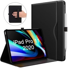 适用2020款ipadpro11车缝平板套Air4 10.9 pro10.5 air5支架皮套