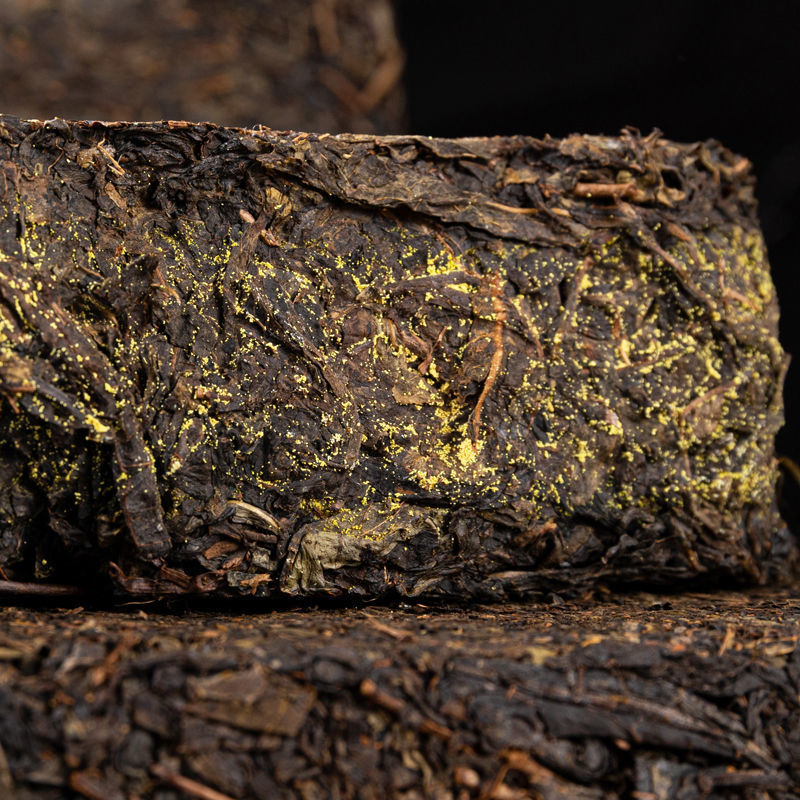 新款2017金茯金花茯砖茶1kg安化黑茶山口粮料1000g