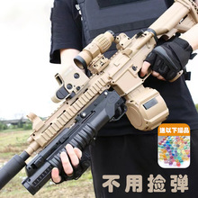 新款M416玩具枪电动连发自动M4A1水晶男孩吃鸡模型突击步枪软弹枪