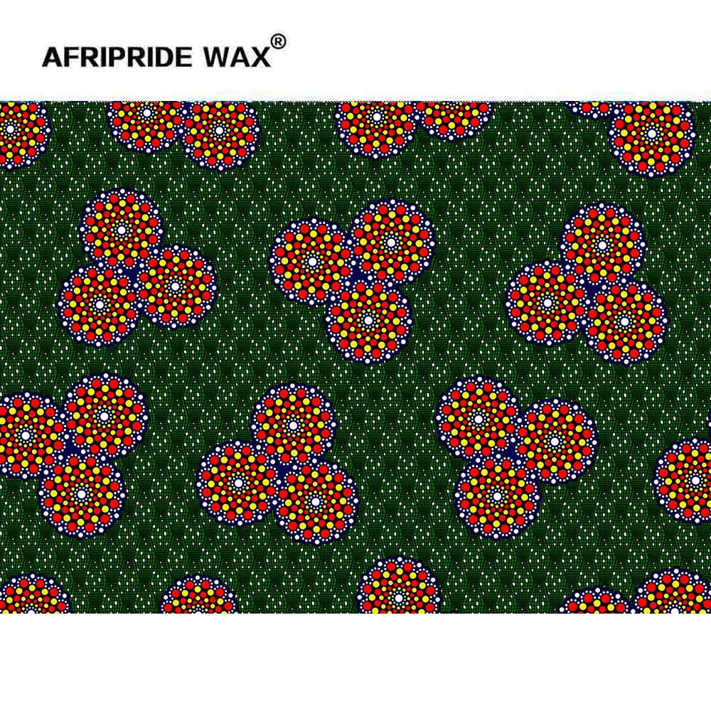 Foreign Trade African Market National Style Printing and Dyeing Cerecloth Cotton Printed Fabric Afripride Wax 598