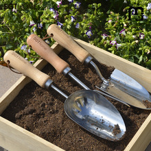 落霞种花园艺工具家用套装小铲子不锈钢铁锹铁铲养花盆栽多肉种植