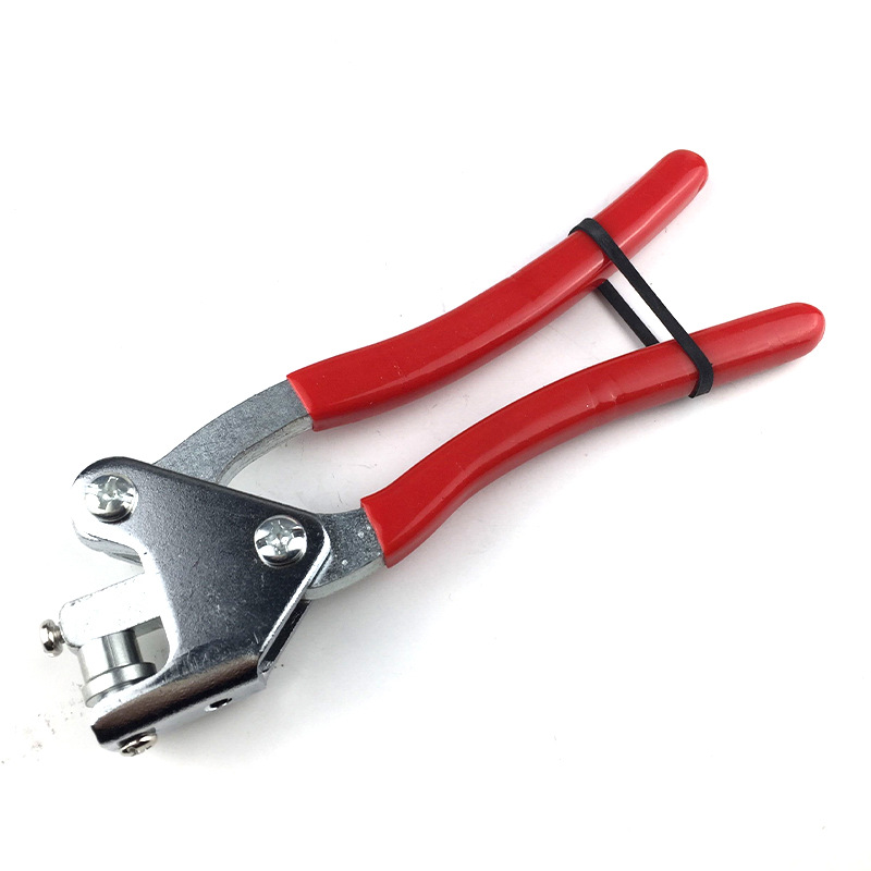 厂家直销铅封豆封表线可刻凹凸字直柄弯柄压口防盗配套专用铅封钳