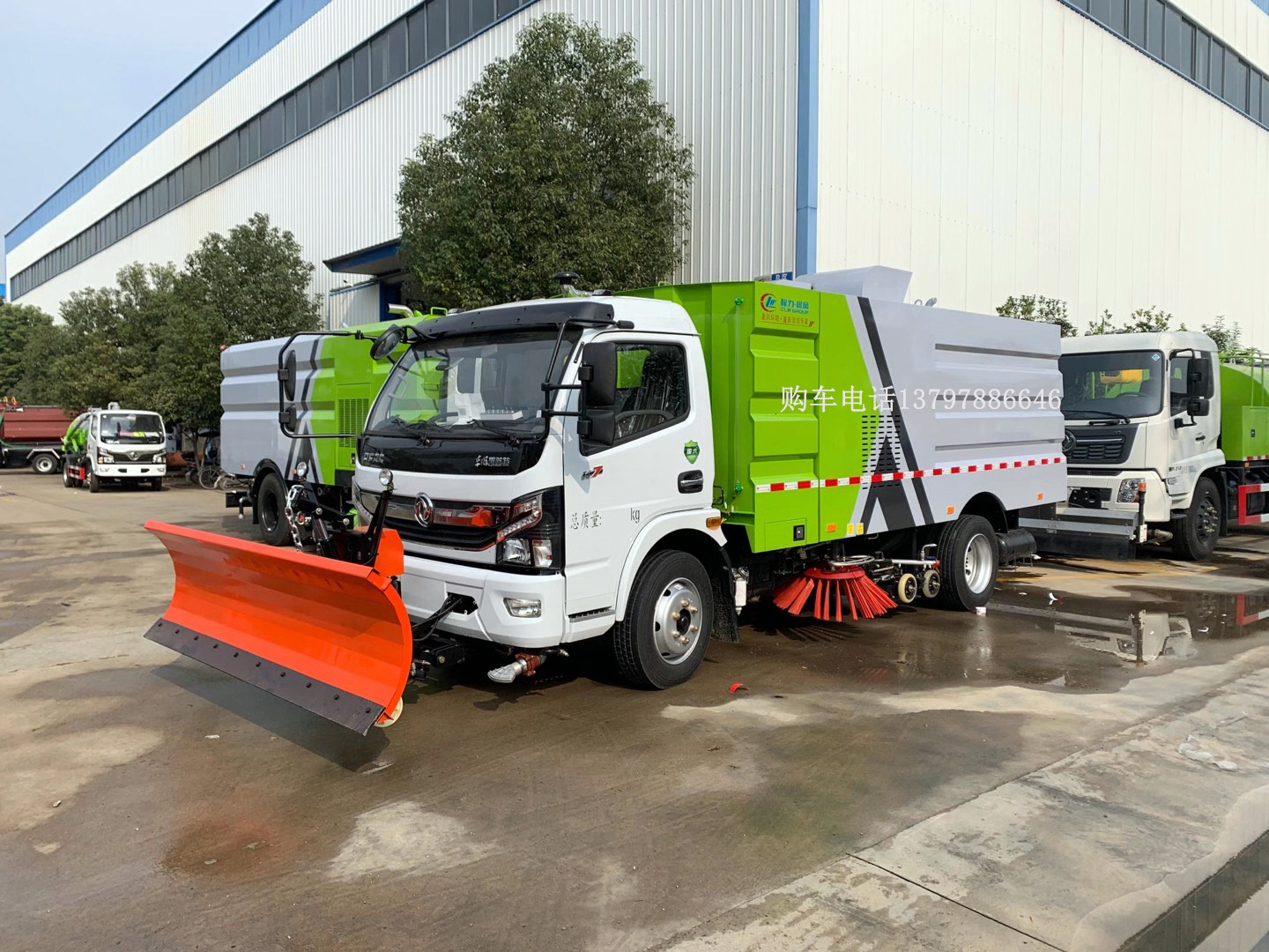 东风天龙洗扫车报价多功能道路清洗清扫车后双桥洗扫车厂家