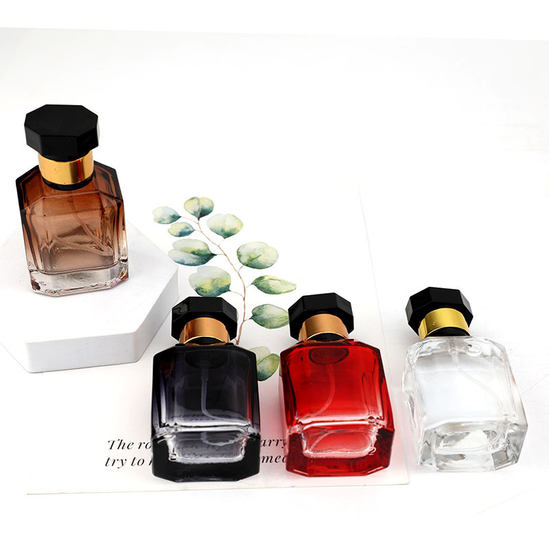 30ml Gradient Color Perfume Sub-Bottles Press Spray Bottle Perfume Sample Bottle Sub-Package Perfume Bottle