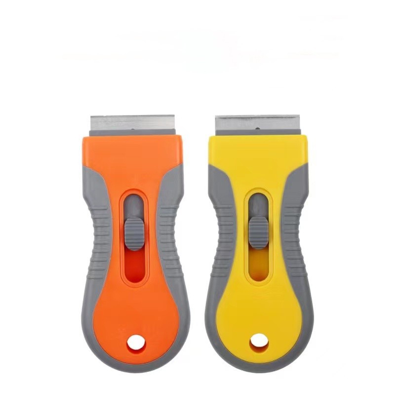 Retractable Glue Removal Small Shovel Car Film Mounted Glass Multi-Function Tool Cleaning Floor Scraper Wallpaper Shovel