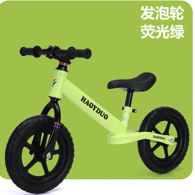 Balance Bike (for Kids) Pedal-Free Two-Wheel Bicycle 1-3-6 Years Old Two-in-One Baby Mountain Bike Baby Kids Balance Bike