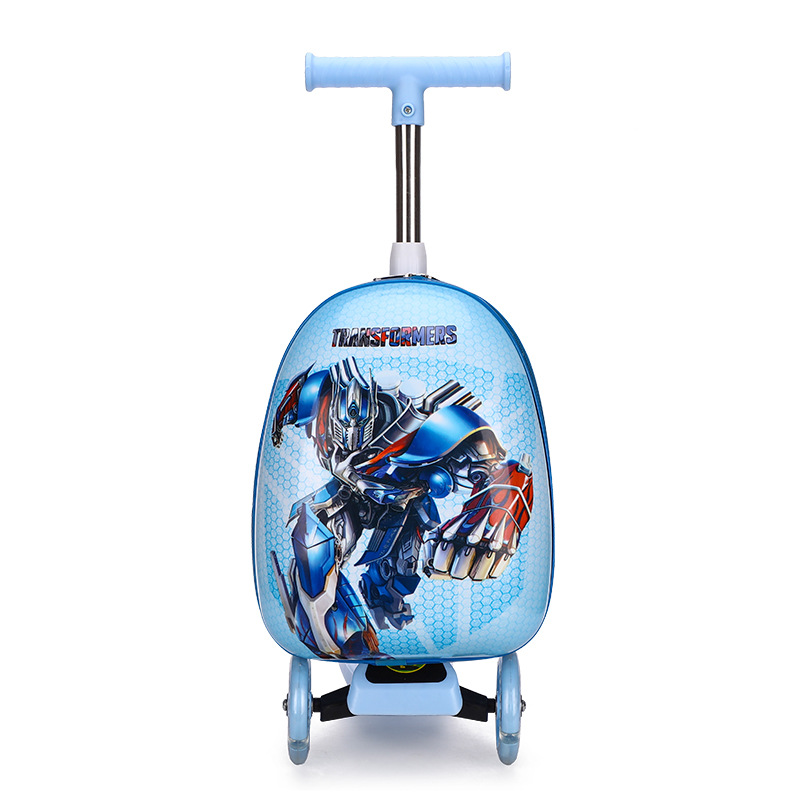 Kids Luggage Logo and ABS with Custom Cartoon Bag Toys Waterproof Unisex OEM Customized Style Spinner Outdoor Lock Suitcase Type