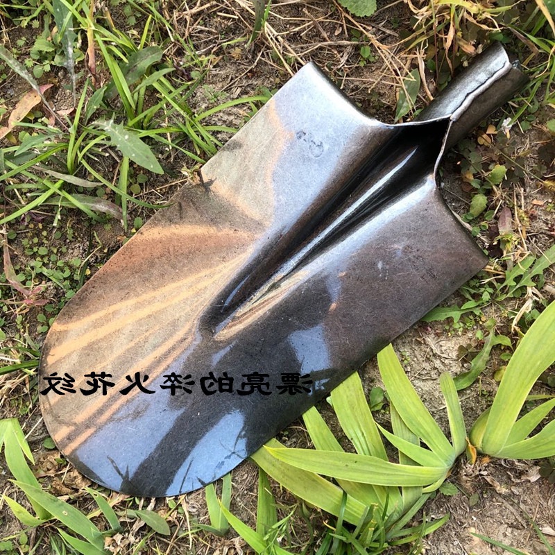 燕南钢锹重型加厚高碳钢木质柄挖树专用尖头挖树根工具移树锹