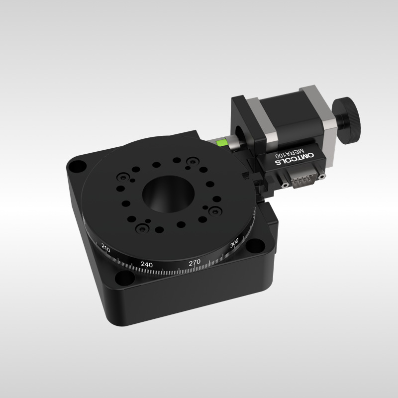 红星杨精密电动旋转台 高精度电控旋转滑台 高负载工业位移平台