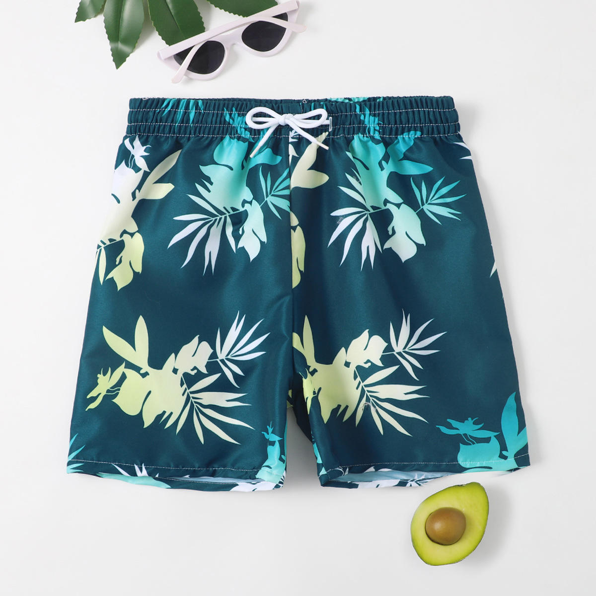 2022儿童男童夏季沙滩裤可下水冲浪水上乐园海边度假男孩游泳短裤