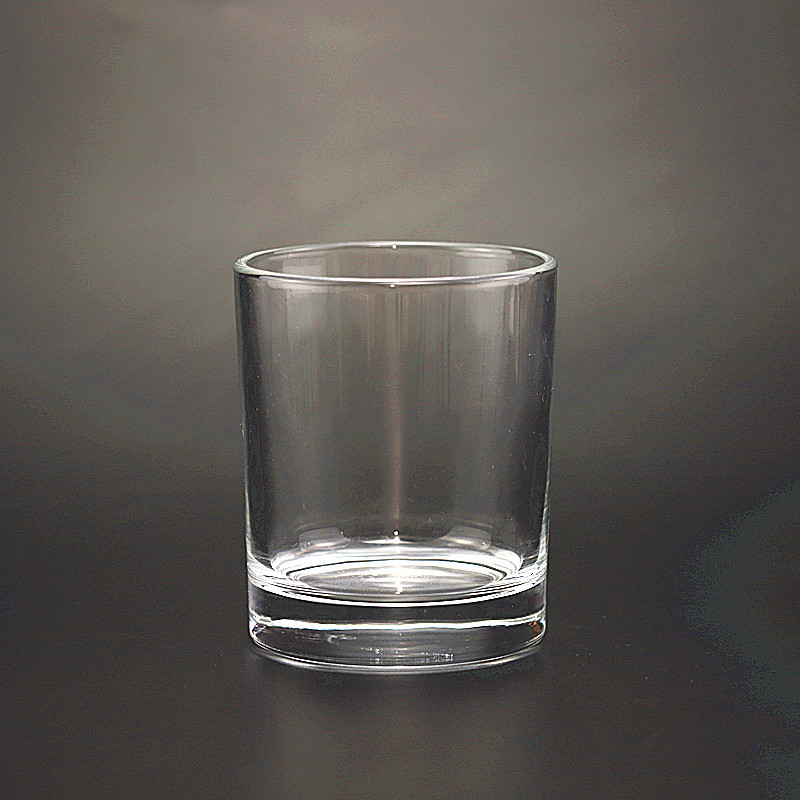 圆柱香薰蜡烛杯加厚香薰玻璃空杯200ml香氛烛台杯透明香薰杯-阿里巴巴