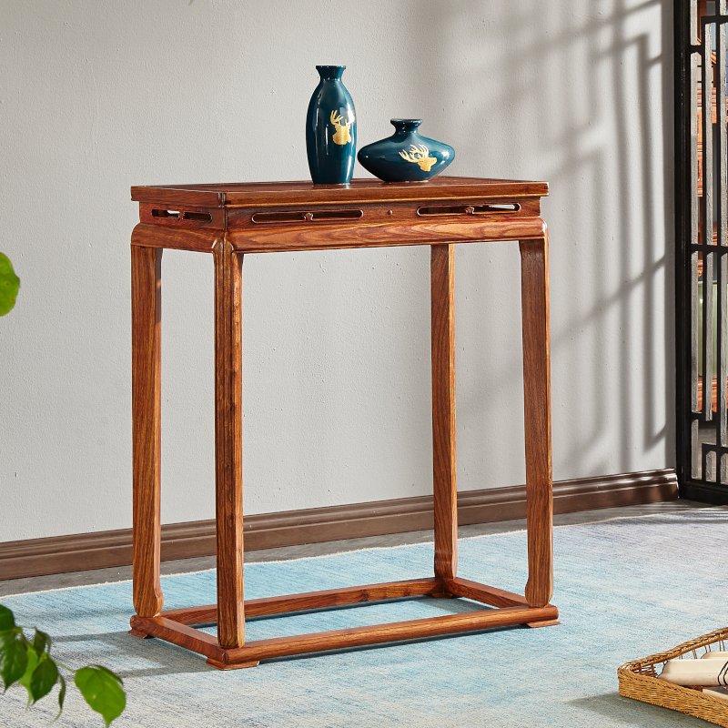 红木中式条案实木玄关条几古典家具花梨木供桌刺猬紫檀长方小桌子