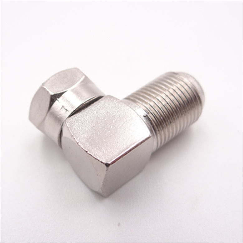 英制f头 直角f头 f公头转母头 f公转f母 高清电视机顶盒接头