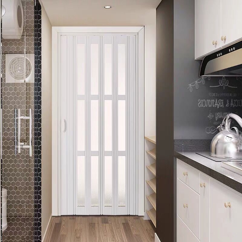 折门折叠门推拉门厨房门卫生间厕所门简易门移门折叠门隐形推拉门