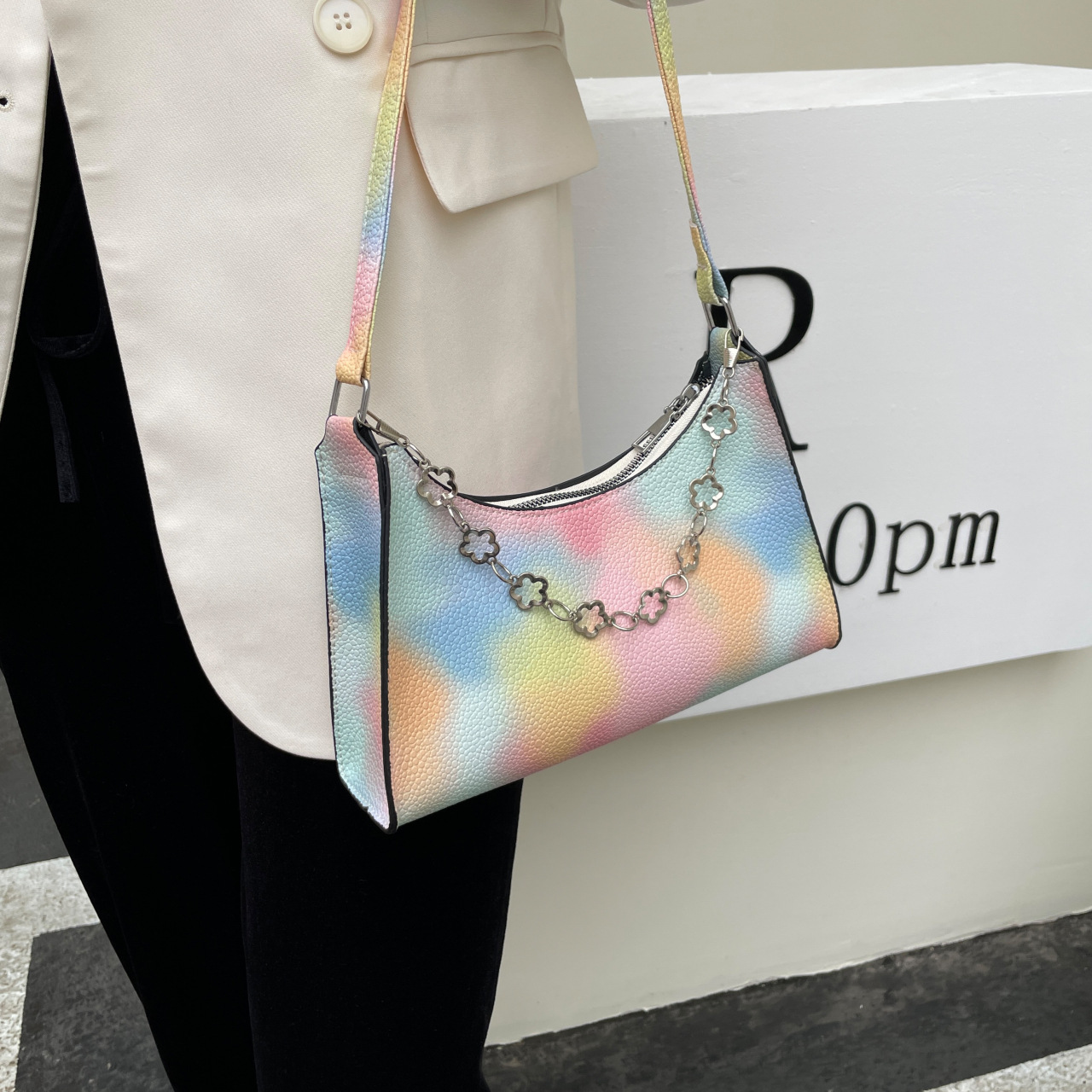 Popular Hot-Selling Woman Bag 2023 New Underarm Bag Niche Design Crossbody Bag Colorful Shoulder Bags Ladies Bags