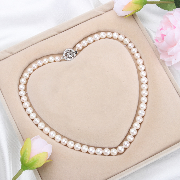 母亲节天然珍珠淡水项链