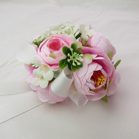 窗帘绑带仿真花夹子配件绑绳欧式绑花扎带装饰窗帘扣蕾丝纱帘束带