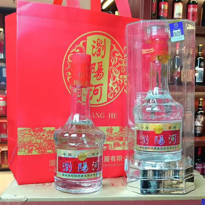 浏阳河53度酱香酒批发价格低整箱6瓶透明盒浏阳河系列酒代发-阿里巴巴