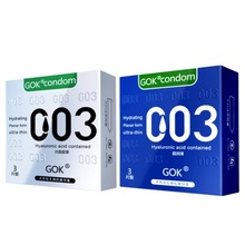 GOK003超薄避孕套套3只装男性保健品情趣成人用品安全套厂家批发