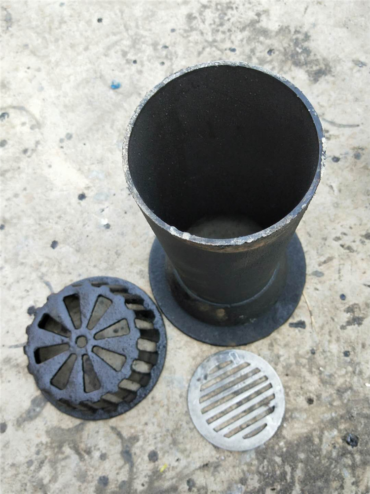直排屋面雨水管口87铸铁斗雨水钢制斗落水虹吸式漏斗雨水喇叭口型