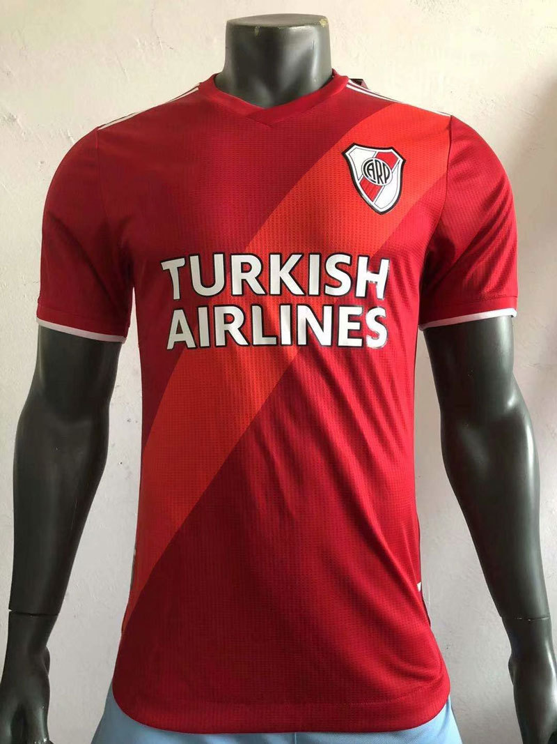 21-22阿根廷联赛河床队主场球衣 短袖套装儿童成人比赛训练足球服