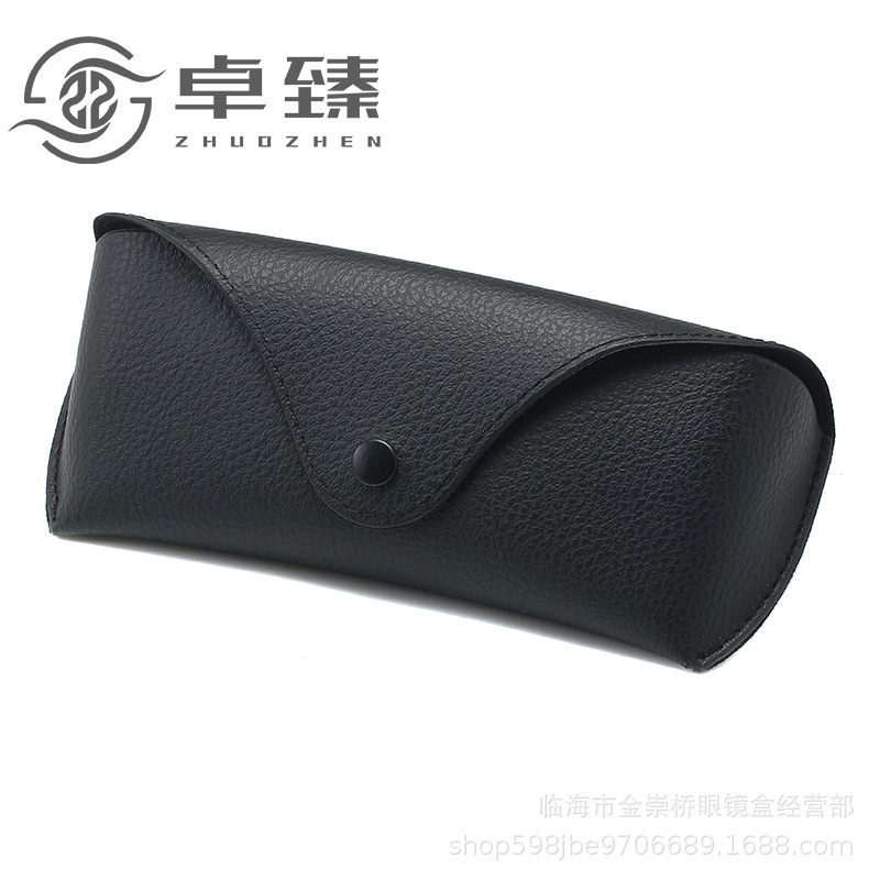 Glasses Case 3026 Black Leather Sunglasses Case Black Straw Pattern Sunglasses Case Toothpaste Box Printable Logo