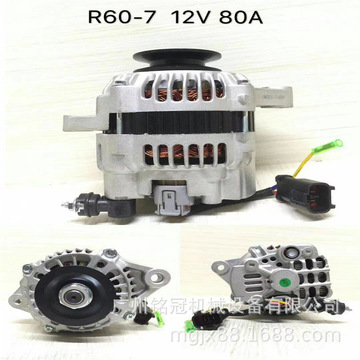 hyundai现代r60发动机 交流发电机 挖掘机配件-阿里巴巴