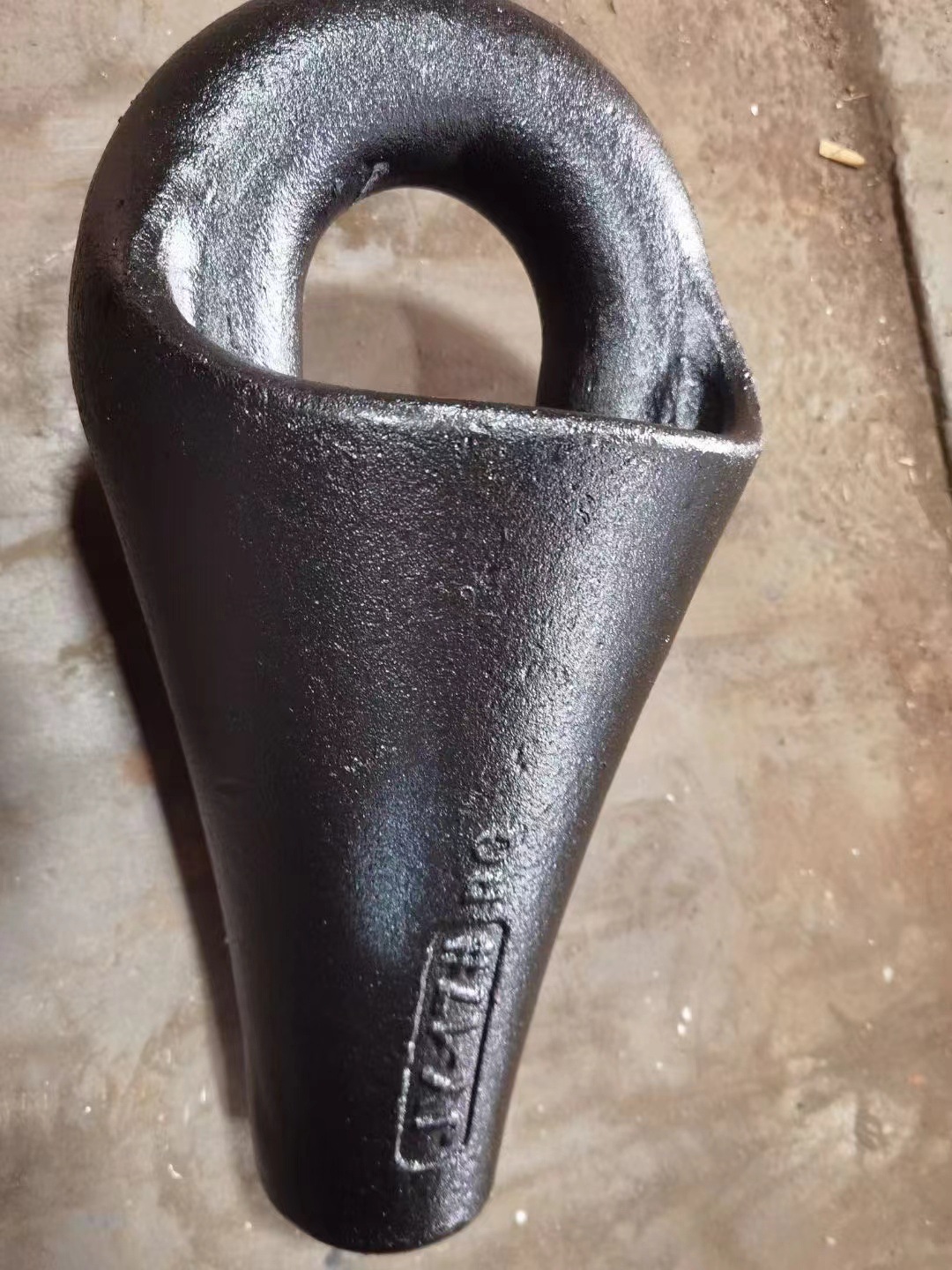 梨形接头 17号梨形接头 荣春铸件 港机起重吊具钢丝绳用 硅溶胶