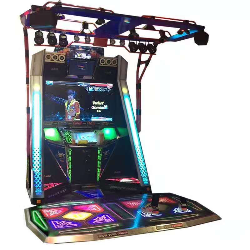 二手e舞成名网络版跳舞游戏机双人体感娱乐设备-阿里巴巴