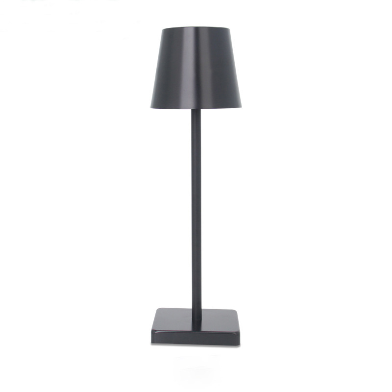 Cross-Border Hot Selling High-Leg Table Lamp Aluminum Modern Minimalist Atmosphere Decorative Table Lamp Retro Restaurant Bar Touch Three Colors