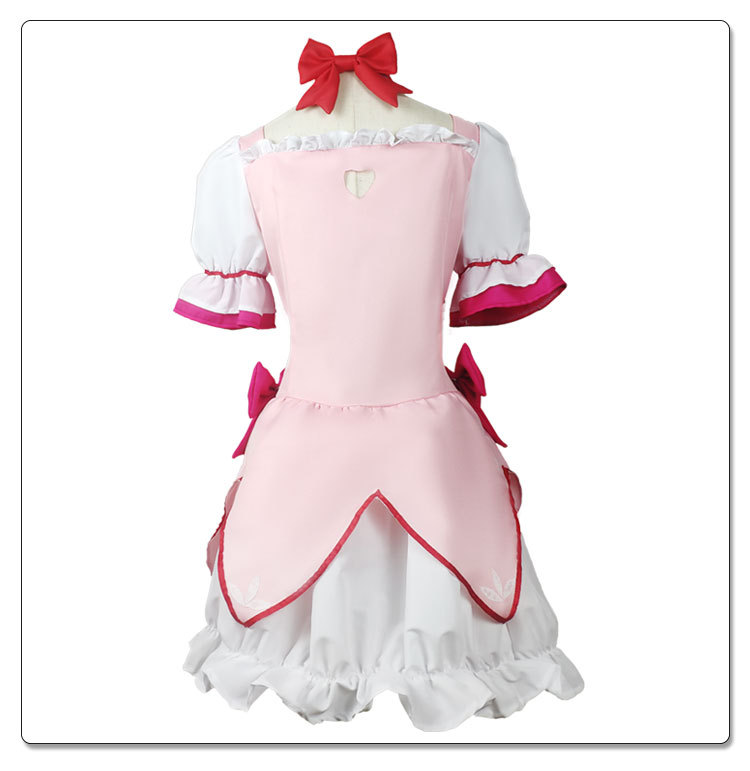 魔法少女小圆cos服 鹿目圆香cosplay 动漫二次元女装角色扮演服装