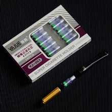雅爵烟嘴过滤芯换芯滤芯通用型烟嘴配件18支装健康过滤器YJ-057芯