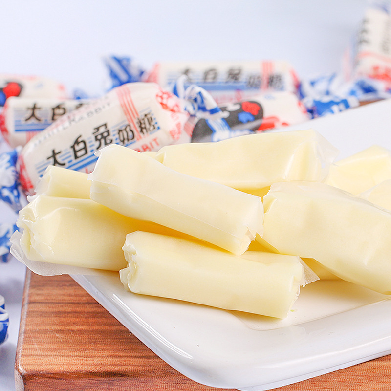 冠生园大白兔奶糖牛奶软糖结婚喜糖500g满月宴糖果零食批发年货