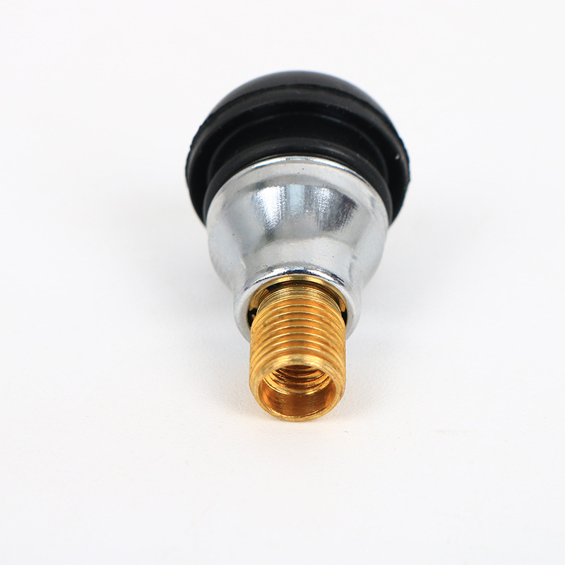 摩托车内胎气门嘴橡胶汽车法式嘴真空胎无内胎气门嘴盖轮胎卡扣式