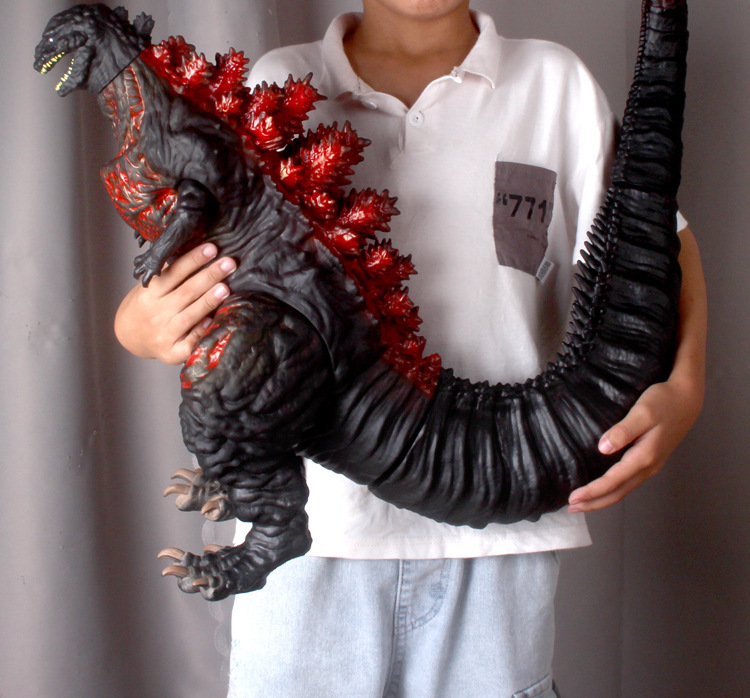 怪兽软胶搪胶大惑星行星真哥斯拉godzilla恐龙模型超可动手办玩具