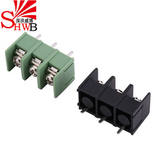 KF7.62-3P位 接线端子PCB端子接插件 间距7.62mm可拼接 绿和黑色