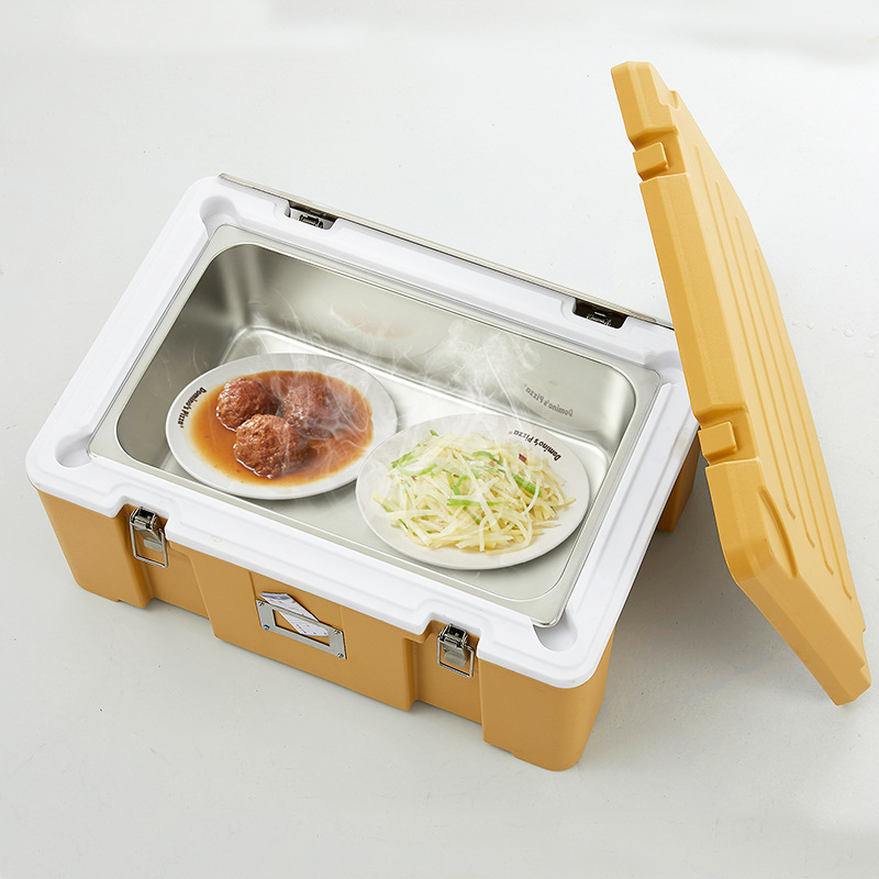 供应双剑牌40l新鲜食品运送储存保温箱快餐饭盒保温箱