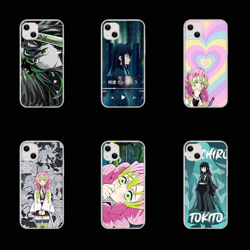 锻刀村霞柱时透无一郎与恋柱甘露寺蜜璃适用华为苹果vivo小米oppo